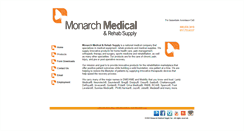 Desktop Screenshot of monarchmedicalsupply.com